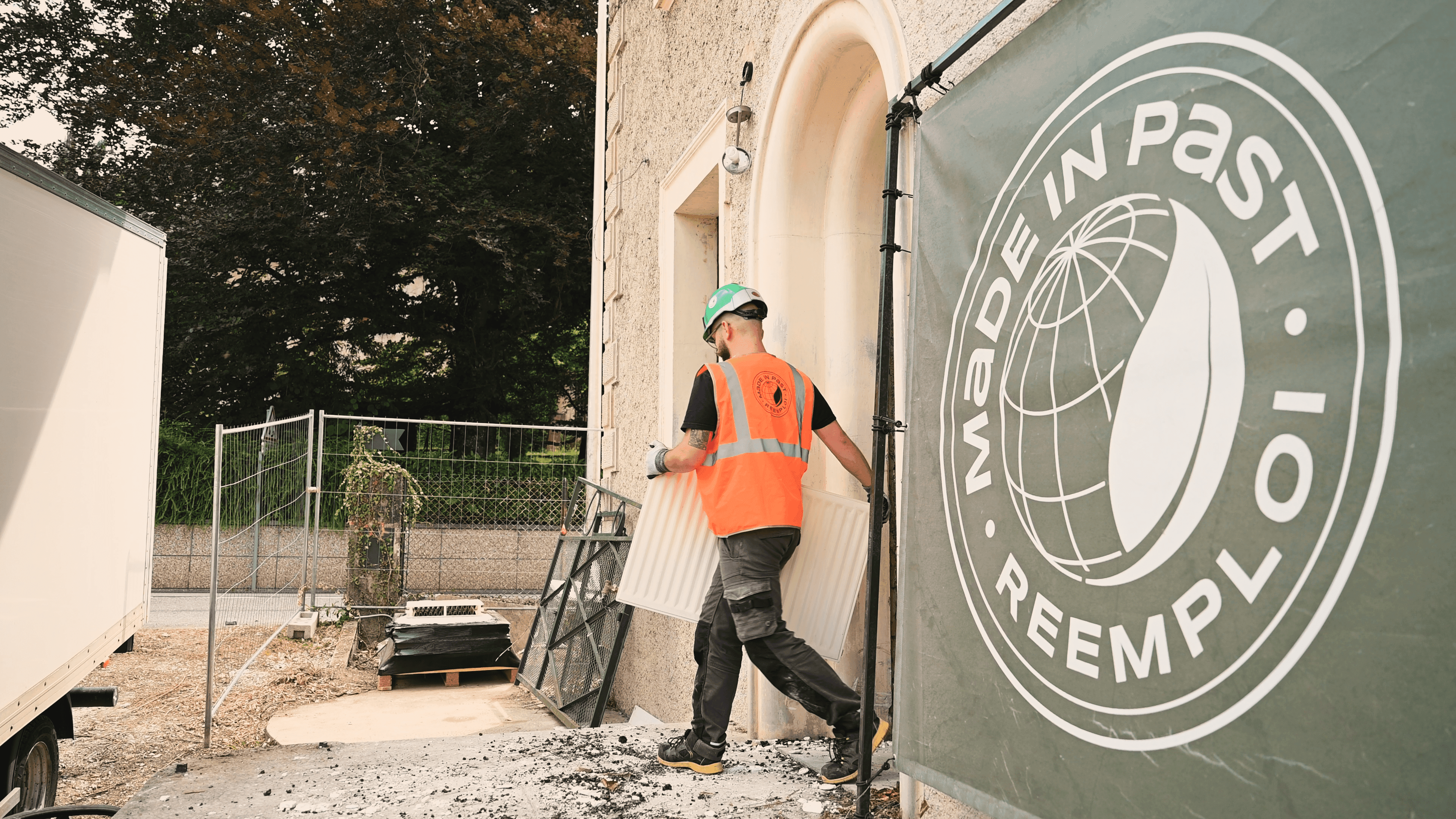 Reconditionnement de matériaux de construction avec Made In Past